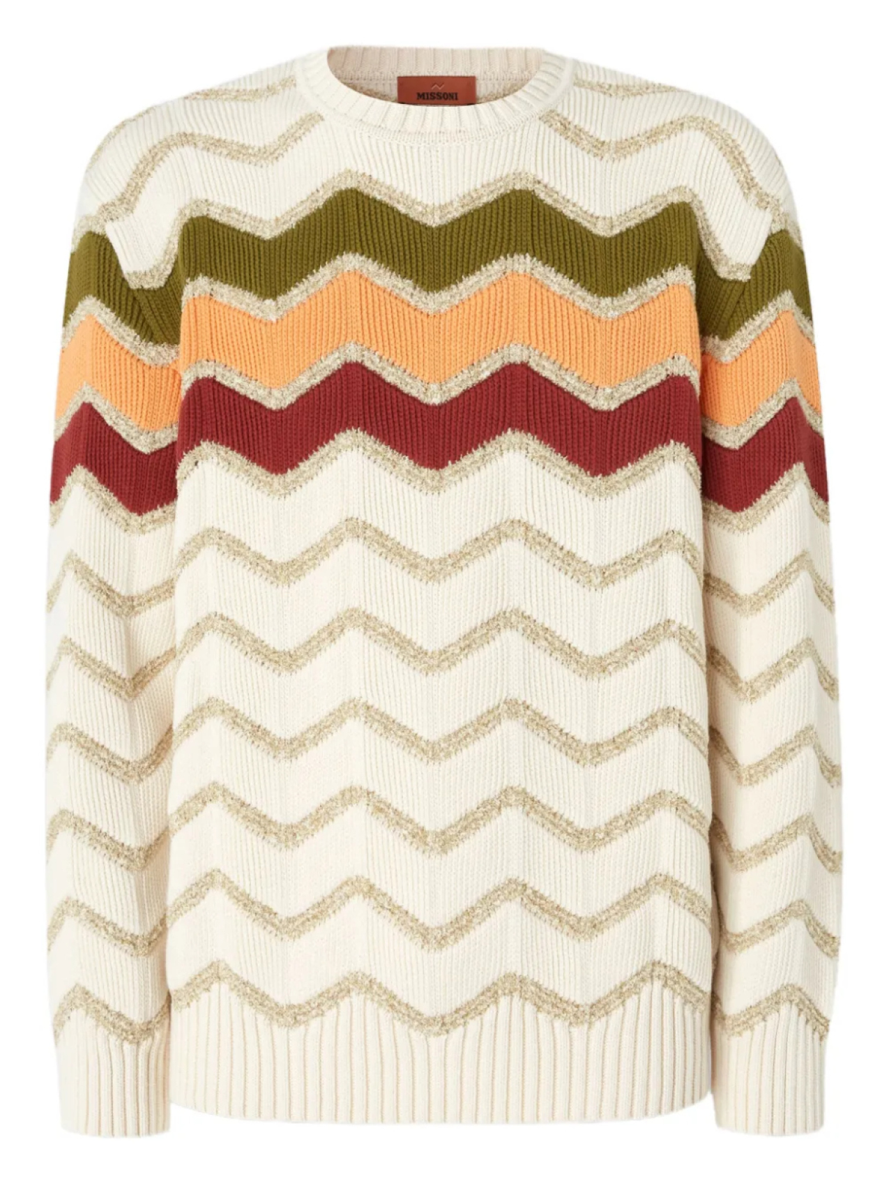 Джемпер с узорчатым жаккардом Missoni, белый
Джемпер с узорчатым жаккардом Missoni, белый