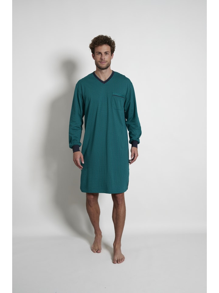 Ночная рубашка Манхэттен в зеленом цвете, средне-минималистичном Götzburg
Ночная рубашка Манхэттен в зеленом цвете, средне-минималистичном Götzburg