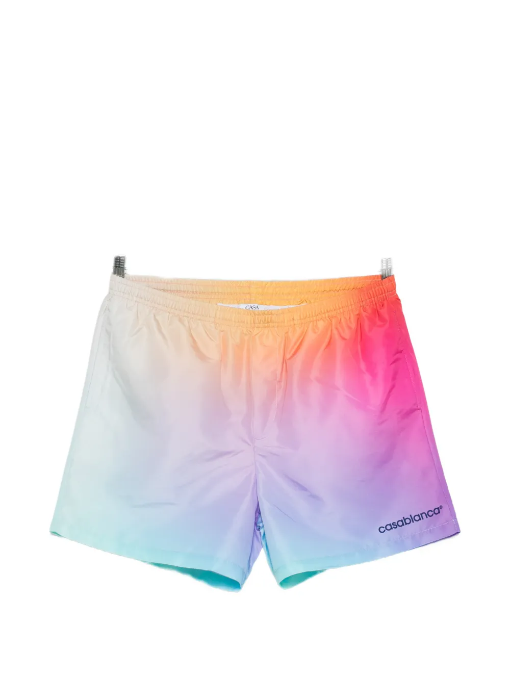 Плавательные шорты с градиентным принтом Casablanca, синий
Плавательные шорты с градиентным принтом Casablanca, синий