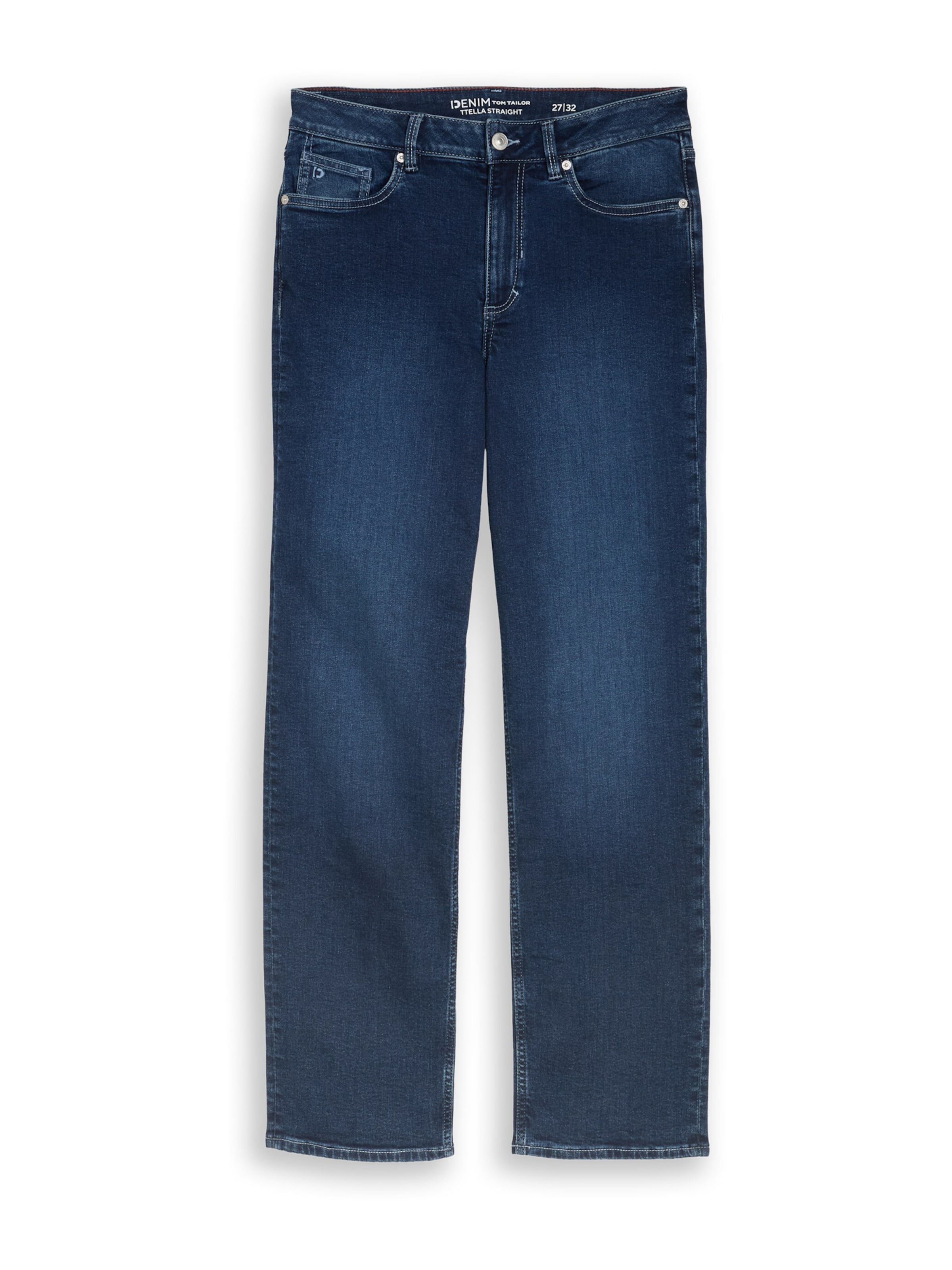 TOM TAILOR DENIM Джинсы Regular 'Ella' в синем дениме
TOM TAILOR DENIM Джинсы Regular 'Ella' в синем дениме
