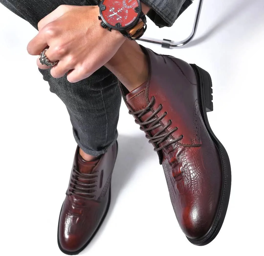 Мужские ботинки Arkbird Chukka из натуральной кожи, классические повседневные ботинки оксфордского стиля, коричневый
Мужские ботинки Arkbird Chukka из натуральной кожи, классические повседневные ботинки оксфордского стиля, коричневый