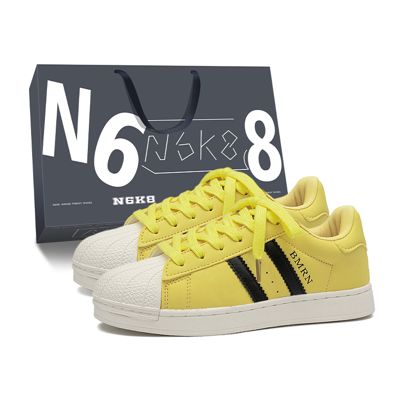 N6K8 Антискользящие износостойкие низкие скейтерские кроссовки унисекс желтые, цвет Yellow
N6K8 Антискользящие износостойкие низкие скейтерские кроссовки унисекс желтые, цвет Yellow