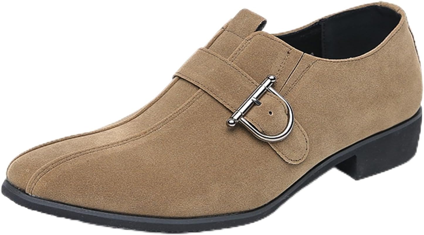 Мужские туфли Dacnakby из замшевой кожи с оксфордской застежкой-монком, черные лоферы без шнурков с серебряной пряжкой, классические деловые формальные лоферы для мужчин
Мужские туфли Dacnakby из замшевой кожи с оксфордской застежкой-монком, черные лоферы без шнурков с серебряной пряжкой, классические деловые формальные лоферы для мужчин