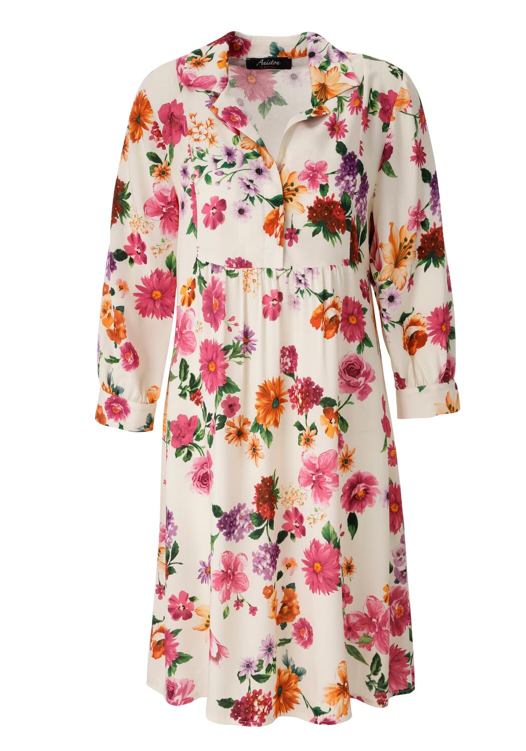 Aniston CASUAL Платье-рубашка в цвете крем
Aniston CASUAL Платье-рубашка в цвете крем