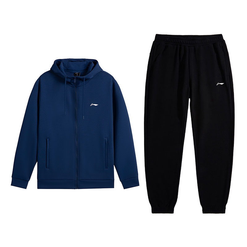 Li Ning Casual Sportswear Мужской комплект из 2 предметов Li-Ning, navy top+черный pants
Li Ning Casual Sportswear Мужской комплект из 2 предметов Li-Ning, navy top+черный pants