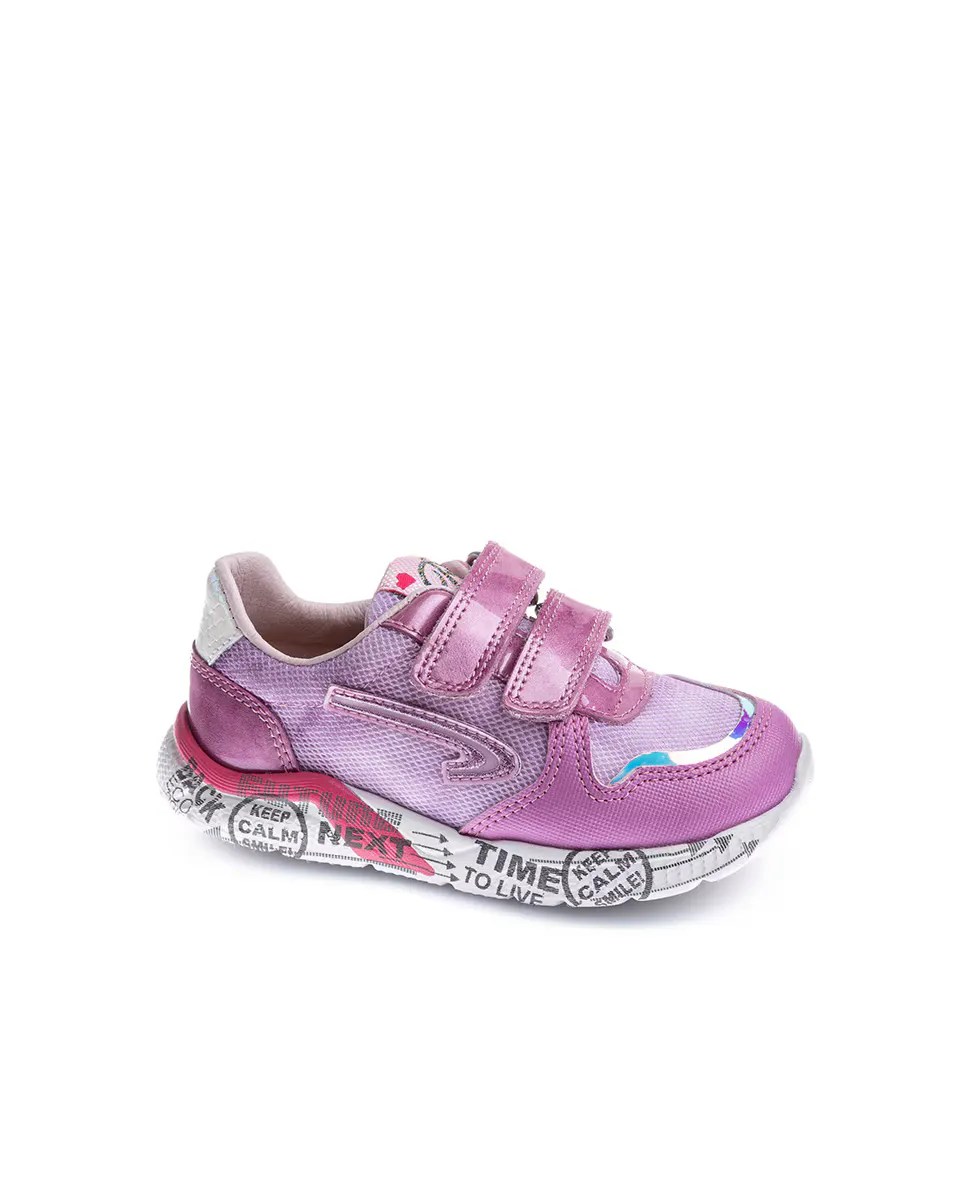 Спортивная обувь для девочек из кожи и технического текстиля с застежкой-липучкой Pablosky, розовый
Спортивная обувь для девочек из кожи и технического текстиля с застежкой-липучкой Pablosky, розовый