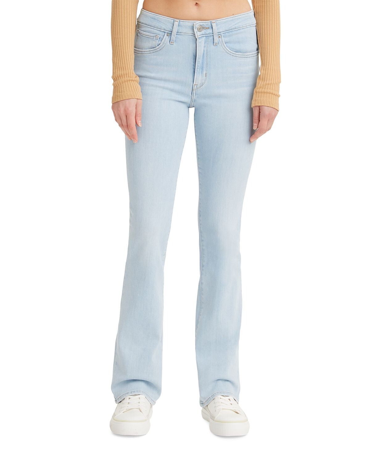 Классические эластичные джинсы Bootcut 725 с высокой талией Levi's
Классические эластичные джинсы Bootcut 725 с высокой талией Levi's