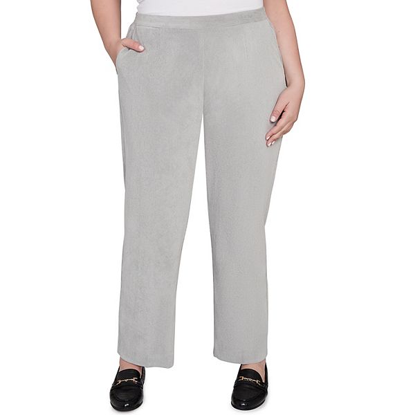 Брюки прямого кроя из вельвета на резинке Plus size Alfred Dunner, Pewter
Брюки прямого кроя из вельвета на резинке Plus size Alfred Dunner, Pewter