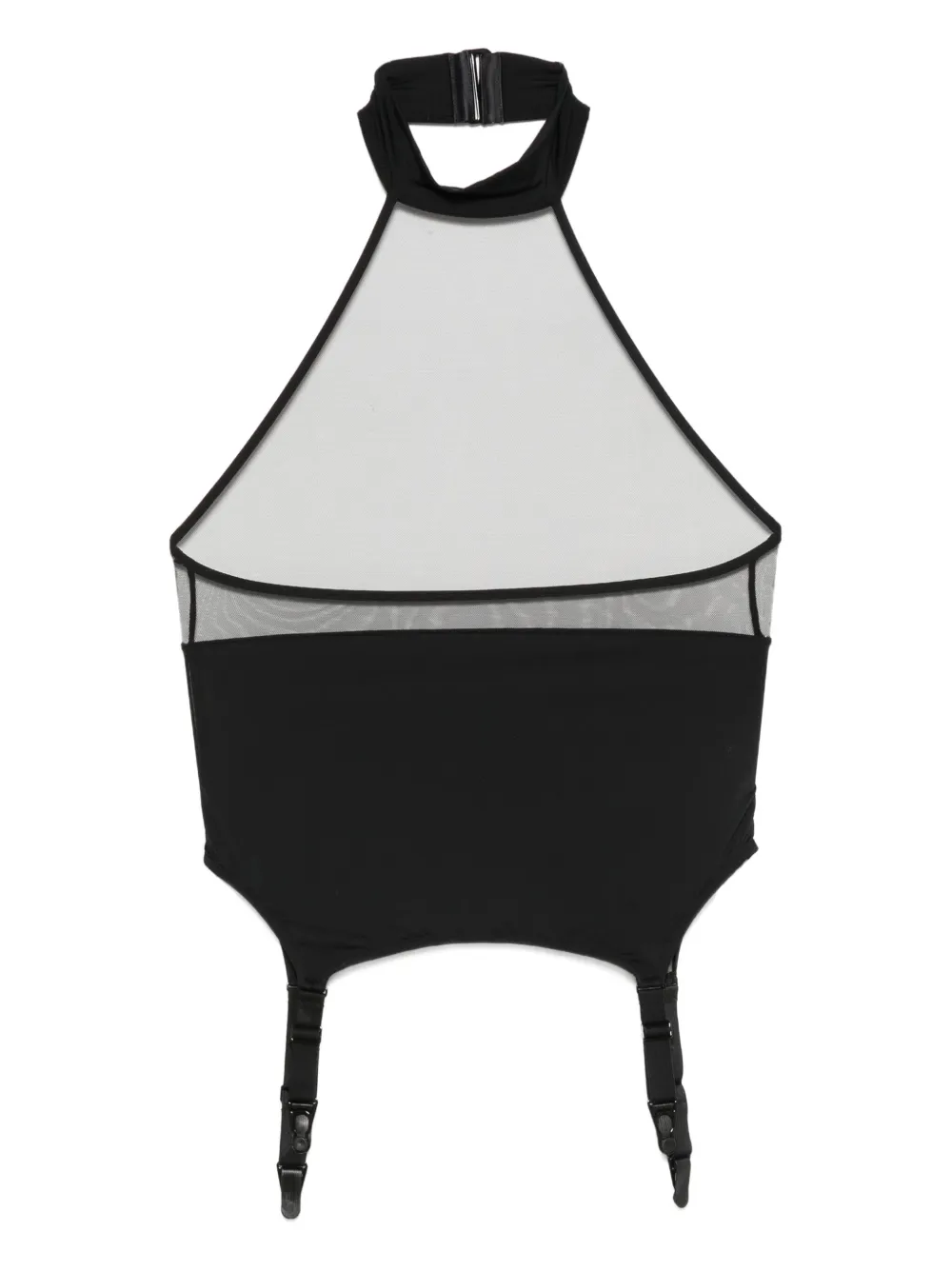 Топ с подвязками Pure Tentation с воротником-халтером Maison Close, черный
Топ с подвязками Pure Tentation с воротником-халтером Maison Close, черный