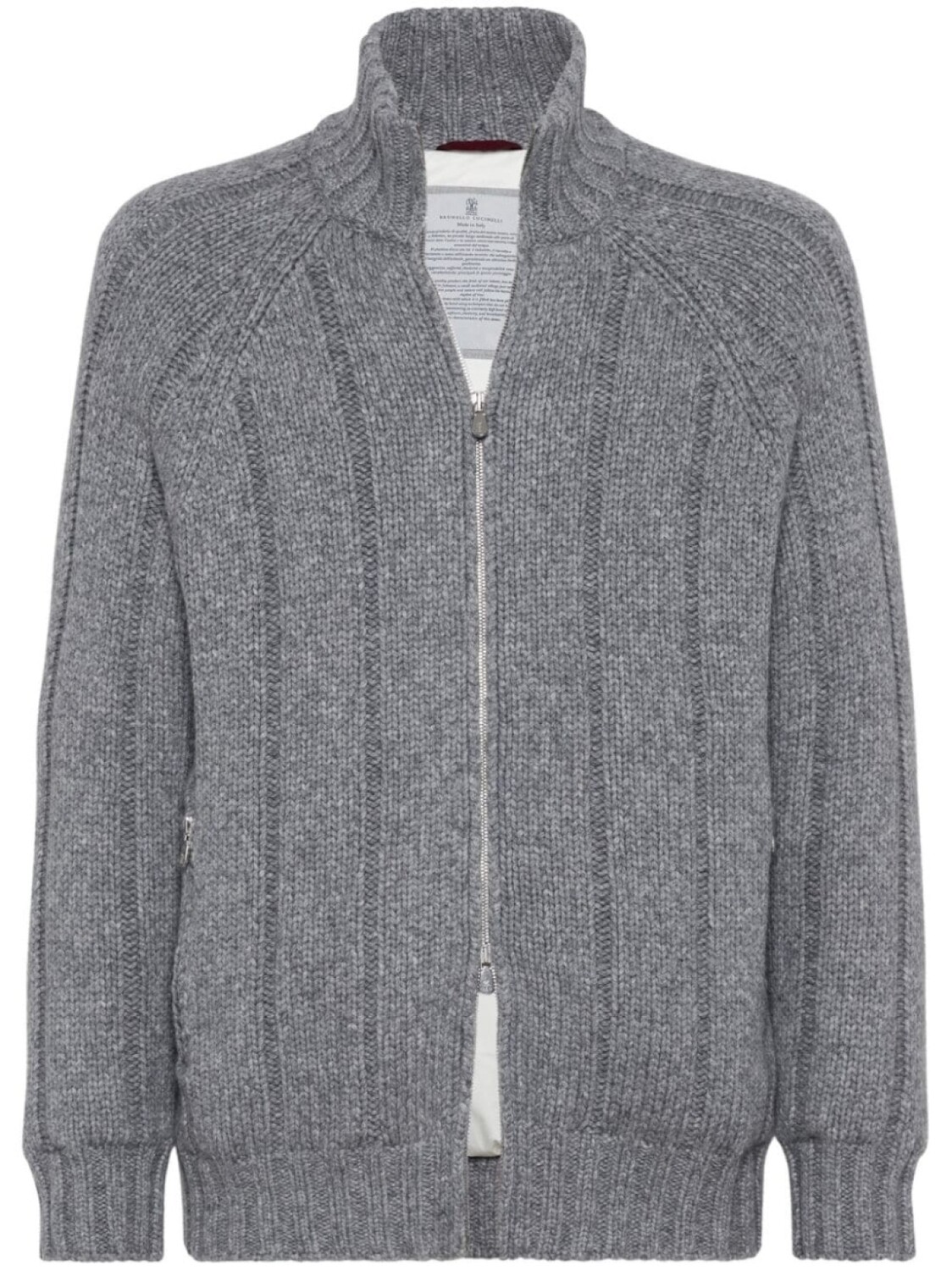 Brunello Cucinelli кашемировый жакет в рубчик
Brunello Cucinelli кашемировый жакет в рубчик