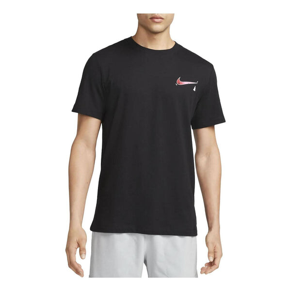 Футболка yoga dri fit Nike, черный 
Футболка yoga dri fit Nike, черный