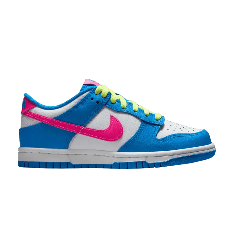 Кроссовки Dunk Low GS 'Photo Blue Hyper Pink', синий
Кроссовки Dunk Low GS 'Photo Blue Hyper Pink', синий
