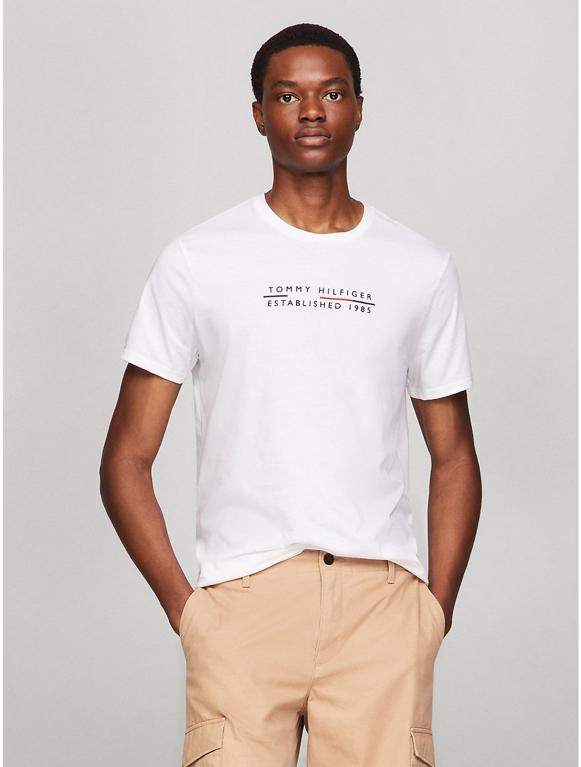 Мужская футболка Tommy Hilfiger Tommy Established с графическим принтом, цвет optic white
Мужская футболка Tommy Hilfiger Tommy Established с графическим принтом, цвет optic white