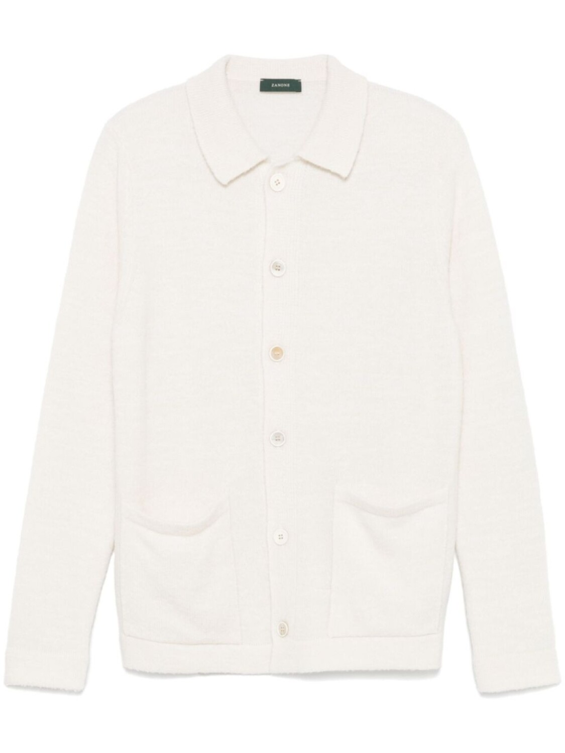 Zanone трикотажная рубашка, белый
Zanone трикотажная рубашка, белый