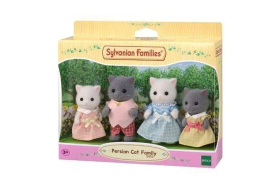 Sylvanian Families, коллекционные фигурки, семейный набор персидских кошек
Sylvanian Families, коллекционные фигурки, семейный набор персидских кошек