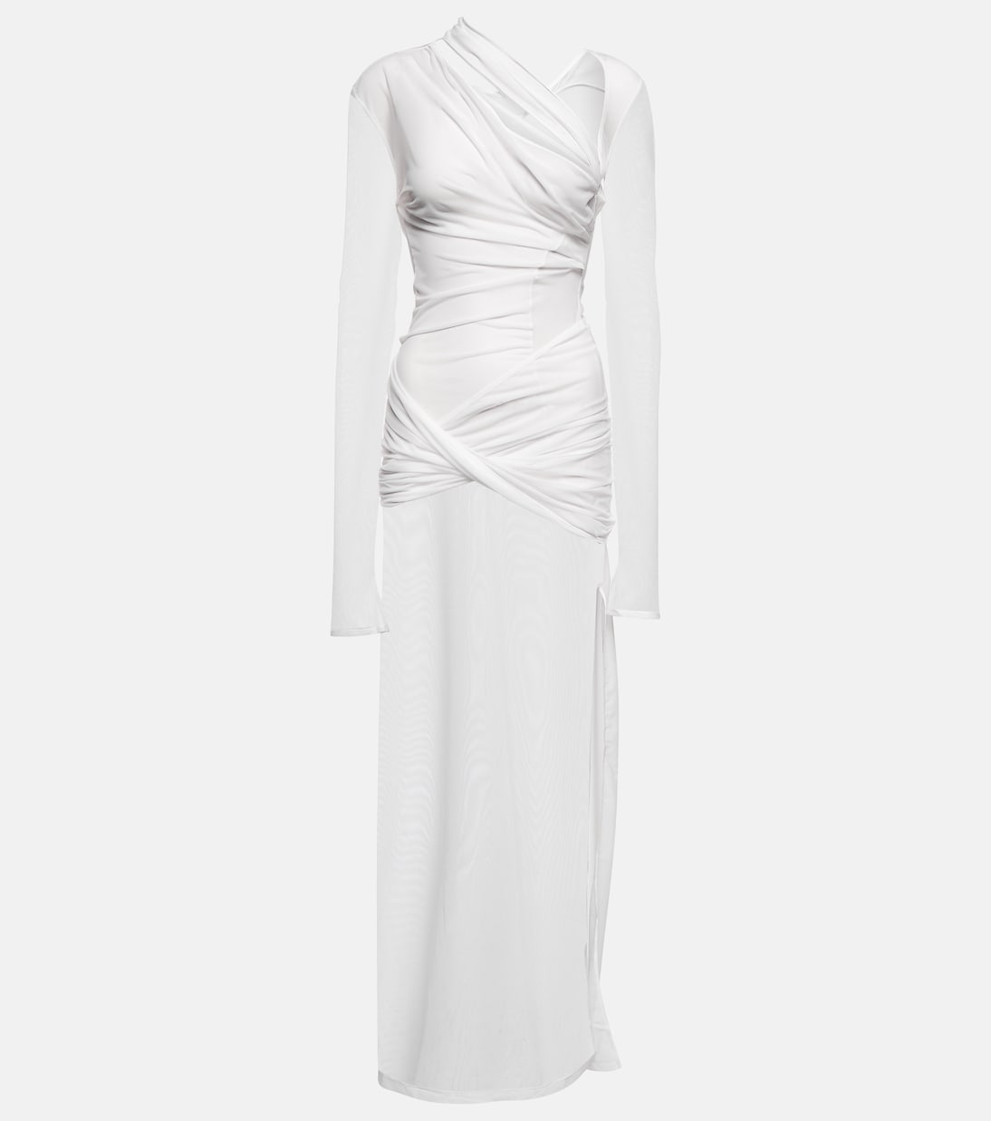 Платье макси из тюля La Robe Piombone Jacquemus, Off-White
Платье макси из тюля La Robe Piombone Jacquemus, Off-White