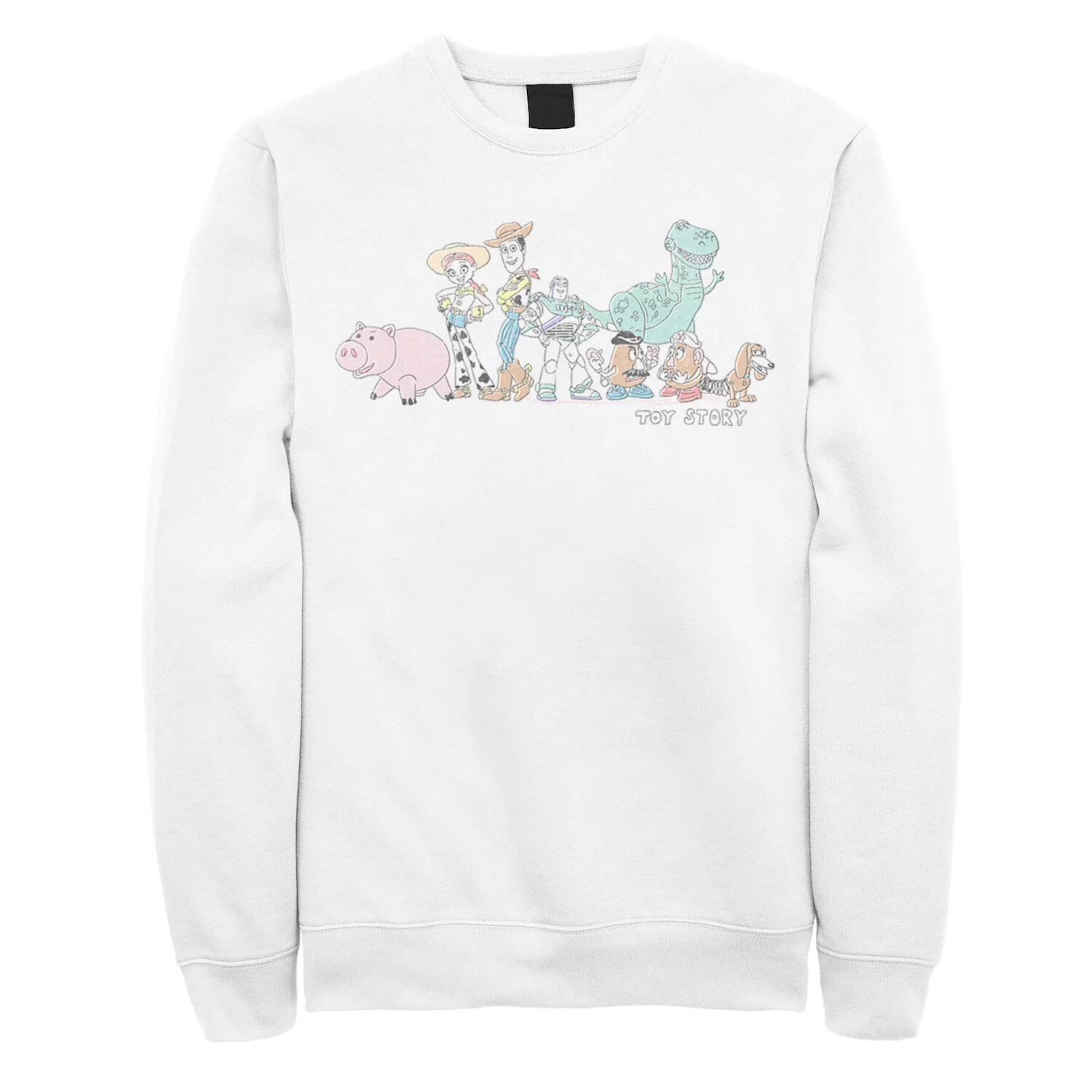 Мужской свитшот с потертым плакатом Disney/Pixar «История игрушек» Licensed Character
Мужской свитшот с потертым плакатом Disney/Pixar «История игрушек» Licensed Character