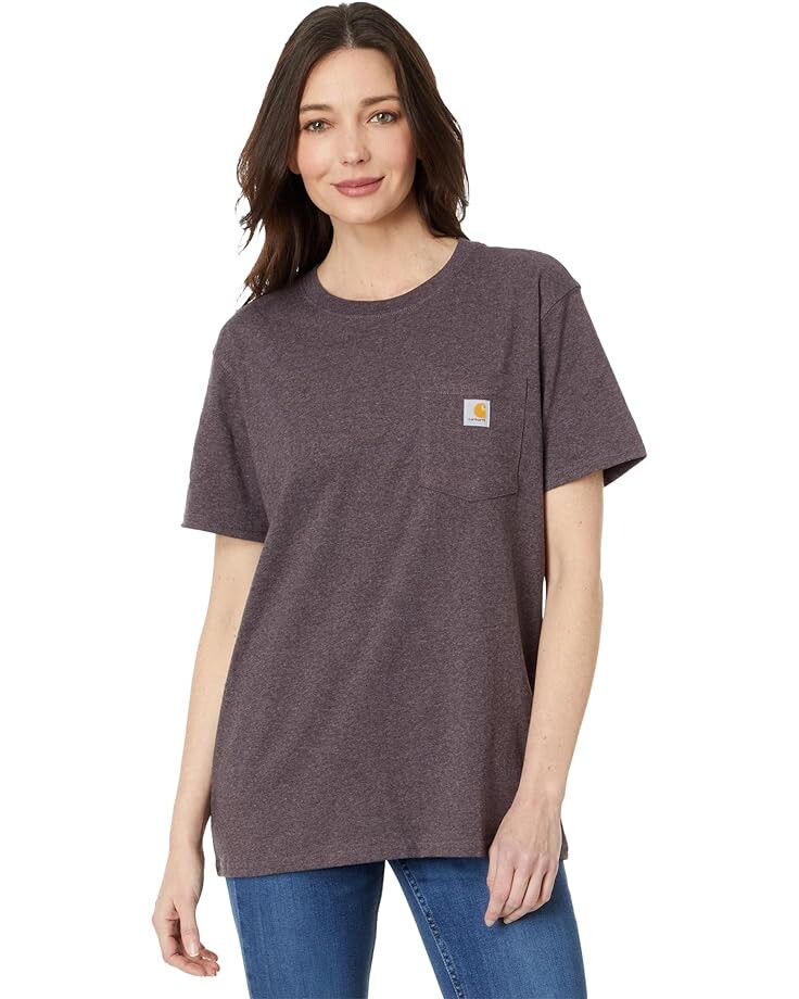Футболка Carhartt WK87 Workwear Pocket Short Sleeve, цвет Blackberry Heather
Футболка Carhartt WK87 Workwear Pocket Short Sleeve, цвет Blackberry Heather