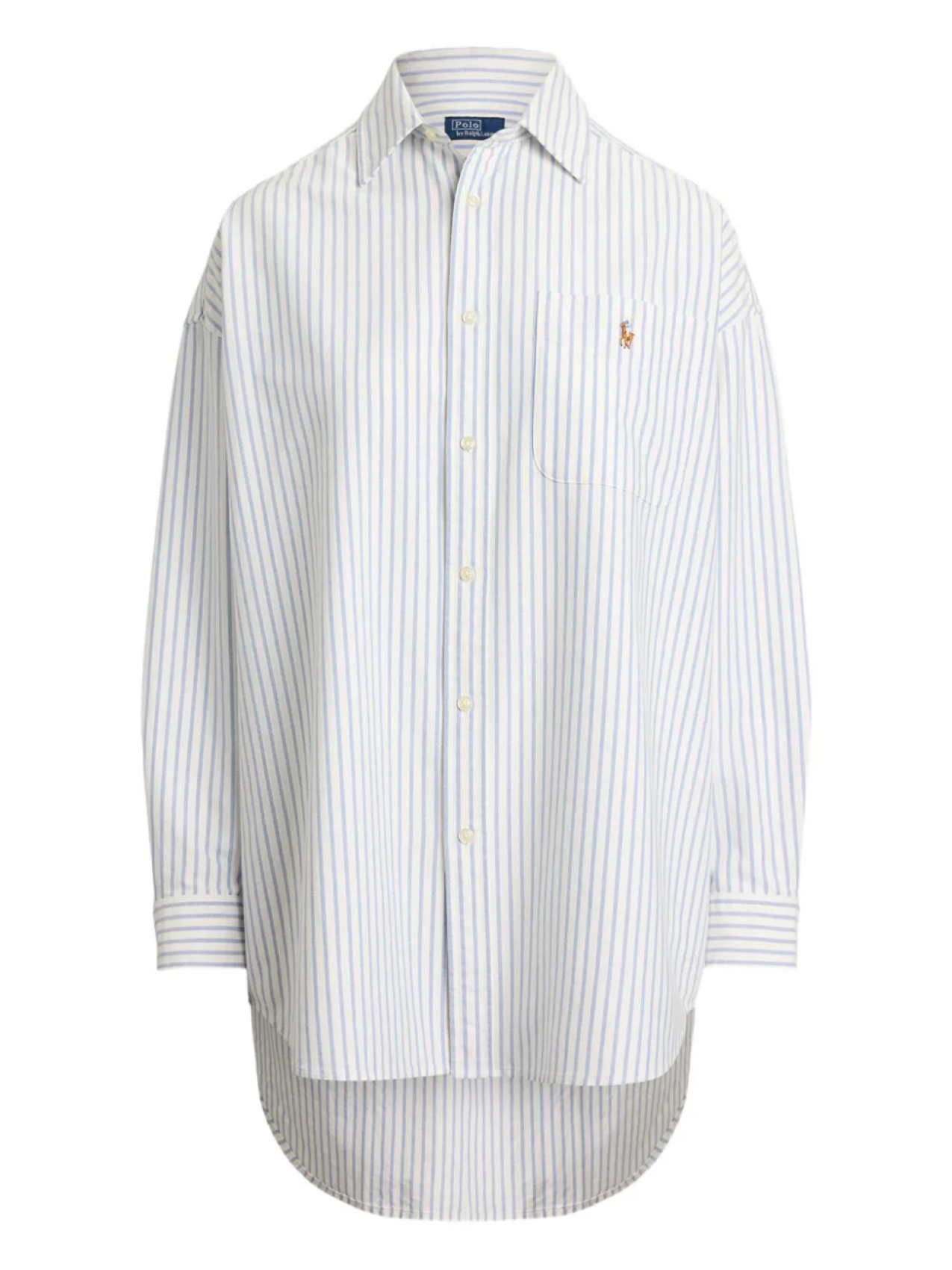 Рубашка в большую полоску Polo Ralph Lauren, белый
Рубашка в большую полоску Polo Ralph Lauren, белый