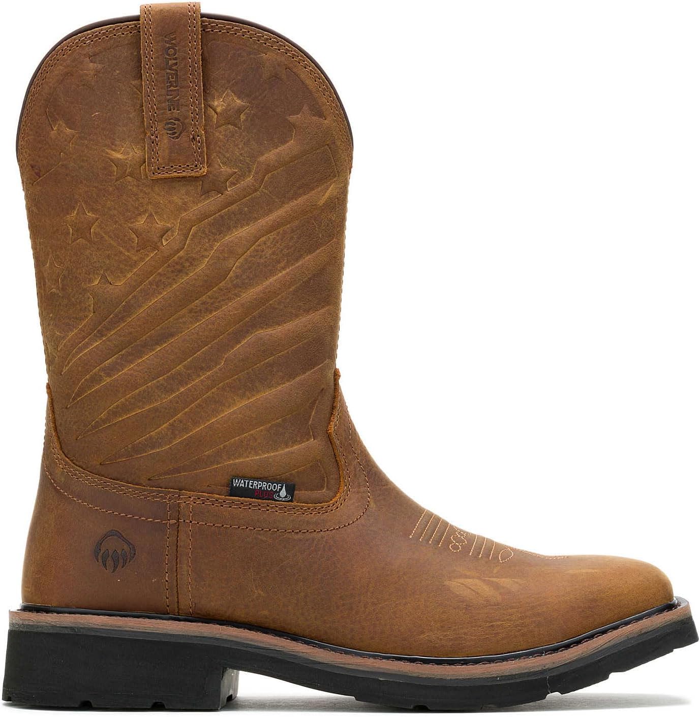 Мужские ботинки Wolverine Rancher с металлическим носком, коричневый
Мужские ботинки Wolverine Rancher с металлическим носком, коричневый
