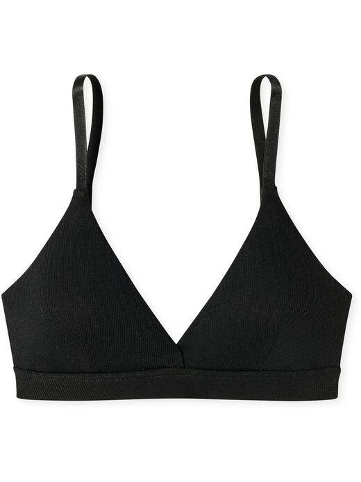 Бюстгальтер без косточек в рубчик Schiesser, черный
Бюстгальтер без косточек в рубчик Schiesser, черный