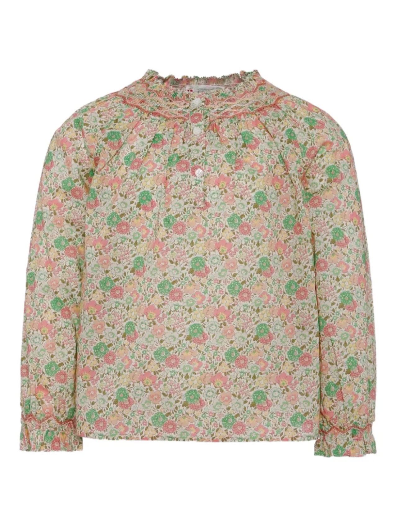 Блузка с цветочным принтом и оборками Bonpoint, розовый
Блузка с цветочным принтом и оборками Bonpoint, розовый