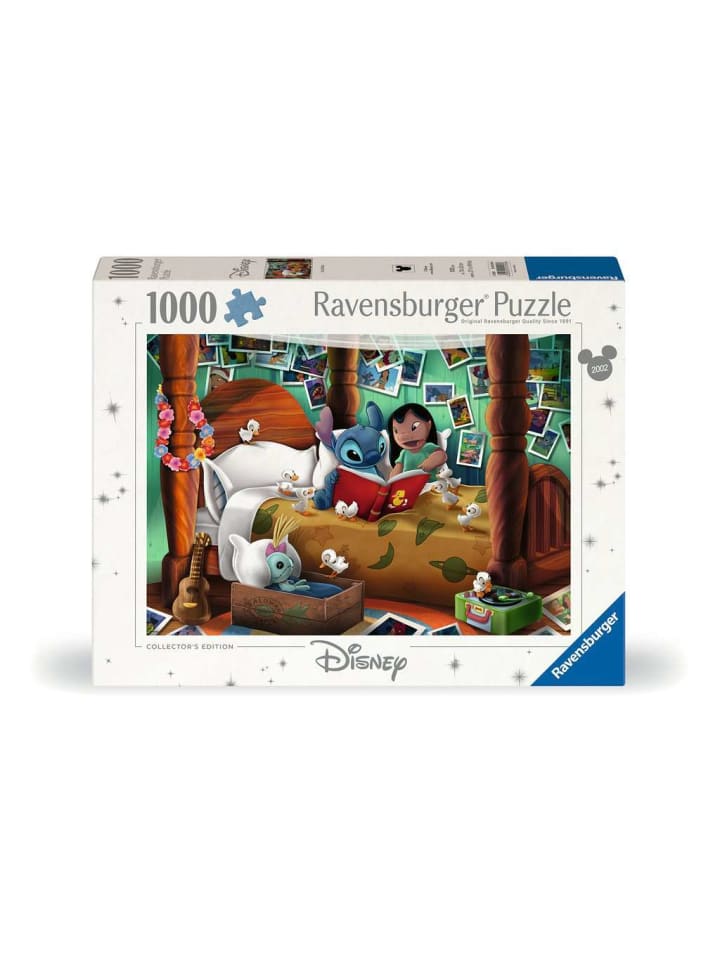 Пазл Ravensburger «Лило и Стич» из 1000 деталей в красочном исполнении
Пазл Ravensburger «Лило и Стич» из 1000 деталей в красочном исполнении