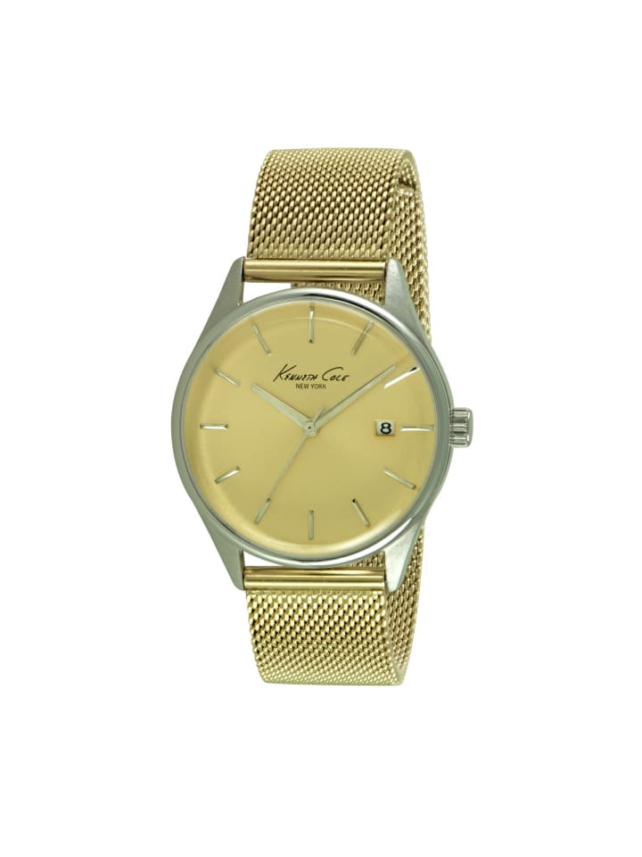 Kenneth Cole Кварцевые часы 10029401 в золотом исполнении
Kenneth Cole Кварцевые часы 10029401 в золотом исполнении