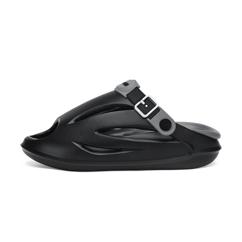 Детские шлепанцы для улицы (начальная школа) ZHULE, черный/серый 
Детские шлепанцы для улицы (начальная школа) ZHULE, черный/серый