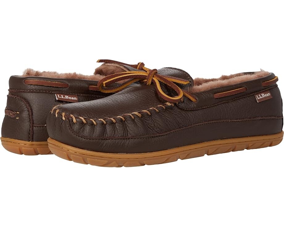 Тапочки L.L.Bean Wicked Good Moosehide Slipper Moccasin, цвет Chocolate
Тапочки L.L.Bean Wicked Good Moosehide Slipper Moccasin, цвет Chocolate