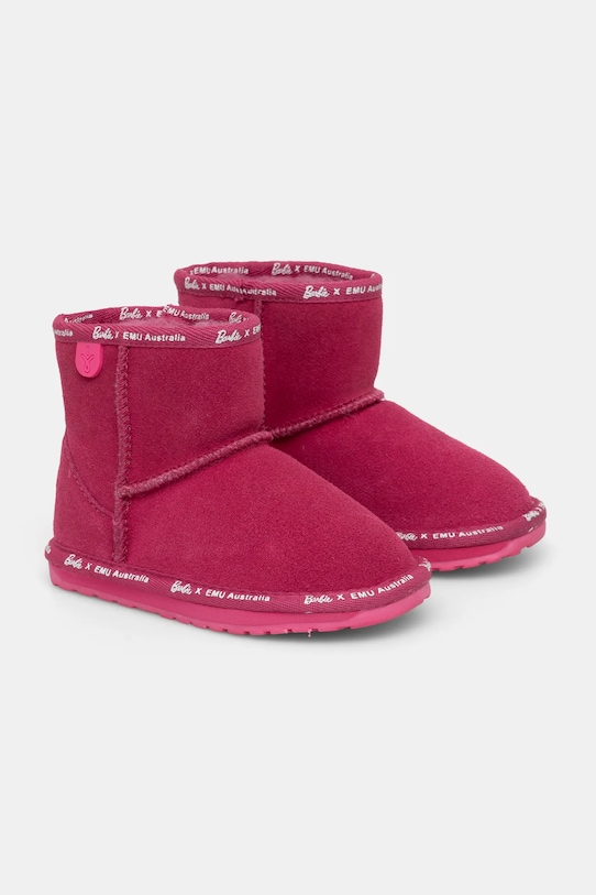 Детские замшевые зимние сапожки Barbie Wallaby Mini Emu Australia, розовый
Детские замшевые зимние сапожки Barbie Wallaby Mini Emu Australia, розовый