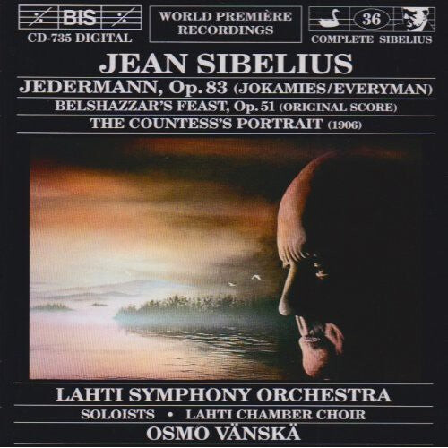 CD диск Sibelius / Vanska / Lahti Symphony Orchestra: Jedermann / Belshazzar's Feast / Countess Portrait
CD диск Sibelius / Vanska / Lahti Symphony Orchestra: Jedermann / Belshazzar's Feast / Countess Portrait