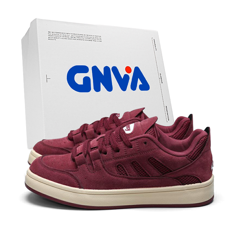Низкие мужские кроссовки для скейтбординга. В комплекте коробка GNVA, Burgundy
Низкие мужские кроссовки для скейтбординга. В комплекте коробка GNVA, Burgundy