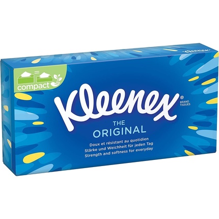 Оригинальная коробка салфеток 70 шт Kleenex
Оригинальная коробка салфеток 70 шт Kleenex