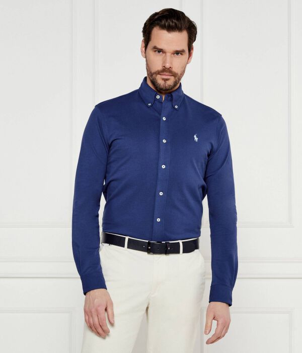 Рубашка мужская Polo Ralph Lauren с логотипом на пуговицах, синий
Рубашка мужская Polo Ralph Lauren с логотипом на пуговицах, синий