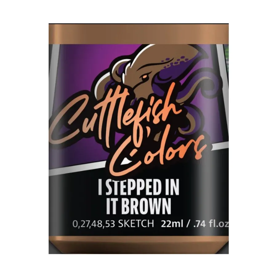 Я вмешался в это, Браун, Cuttlefish Colors - Browns, Greyscales, and Skin Tones (15ml)
Я вмешался в это, Браун, Cuttlefish Colors - Browns, Greyscales, and Skin Tones (15ml)