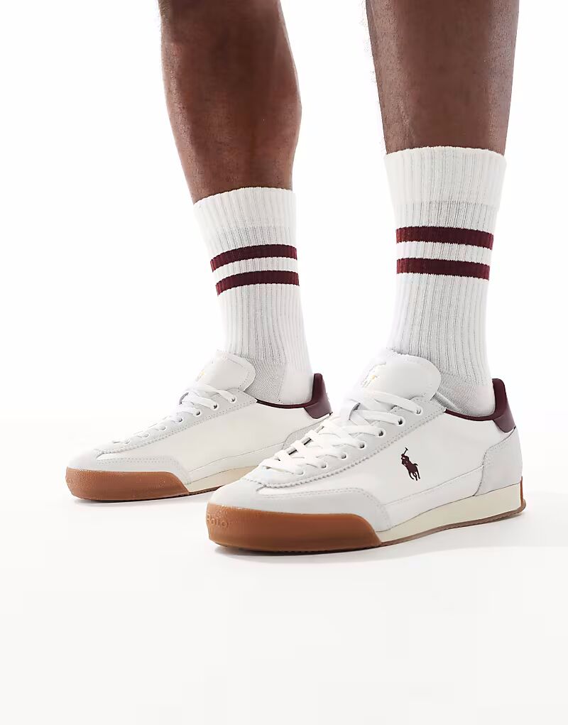 Кроссовки Polo Ralph Lauren Hester белого и красного цвета
Кроссовки Polo Ralph Lauren Hester белого и красного цвета