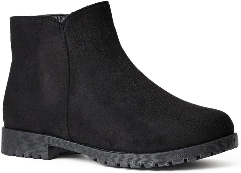 Детские ботинки FabKids для девочек, короткие ботильоны с боковой молнией, обувь для верховой езды на низком каблуке, праздничные ботинки для детей, True Black
Детские ботинки FabKids для девочек, короткие ботильоны с боковой молнией, обувь для верховой езды на низком каблуке, праздничные ботинки для детей, True Black