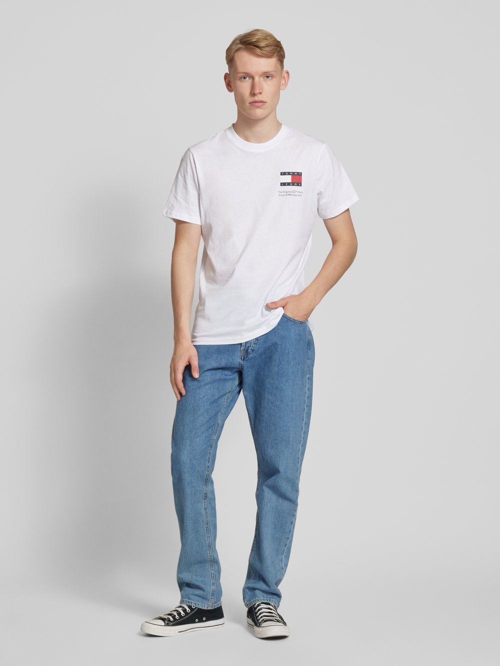 Футболка облегающего кроя с вышитым логотипом в упаковке из 2 штук Tommy Jeans, белый
Футболка облегающего кроя с вышитым логотипом в упаковке из 2 штук Tommy Jeans, белый