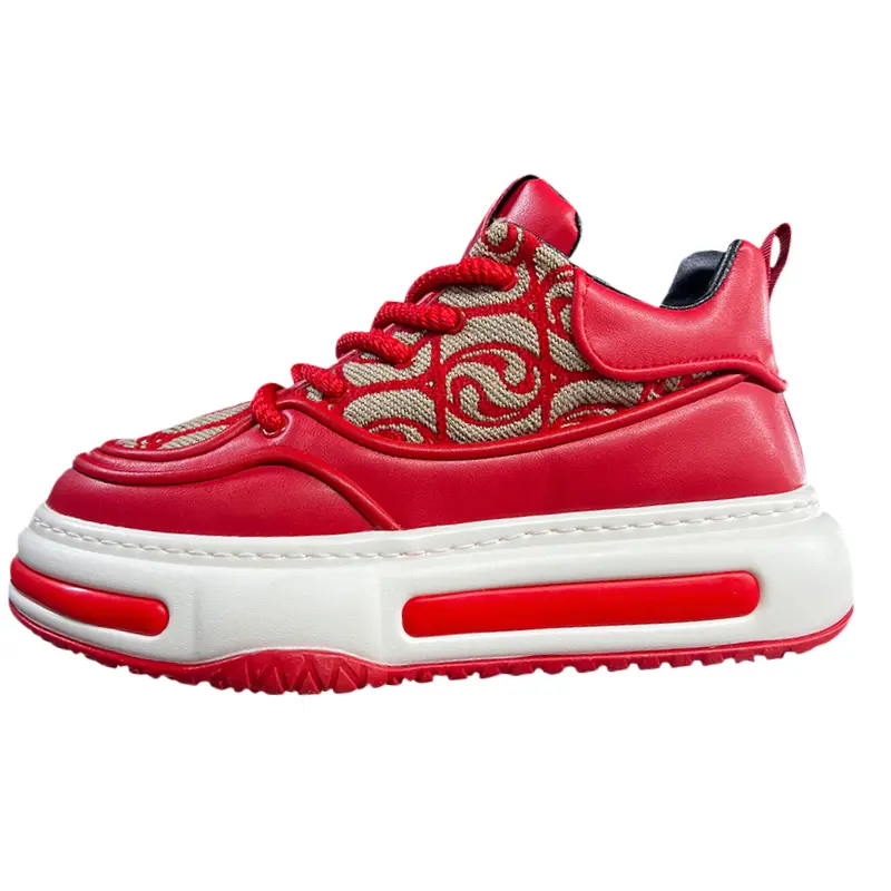 ZUOSAISI Износостойкие дышащие низкие массивные кроссовки для мужчин, красные
ZUOSAISI Износостойкие дышащие низкие массивные кроссовки для мужчин, красные