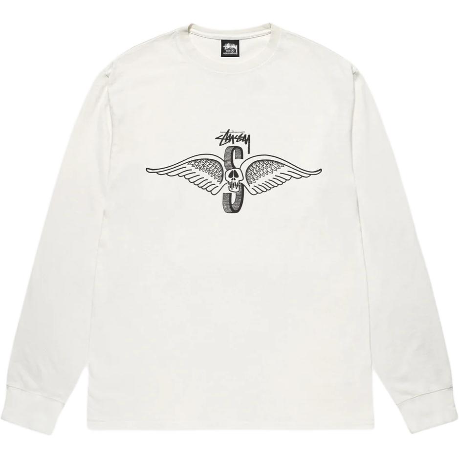 Футболка с длинным рукавом Skull Wings Pigment Dyed Stussy, белый
Футболка с длинным рукавом Skull Wings Pigment Dyed Stussy, белый