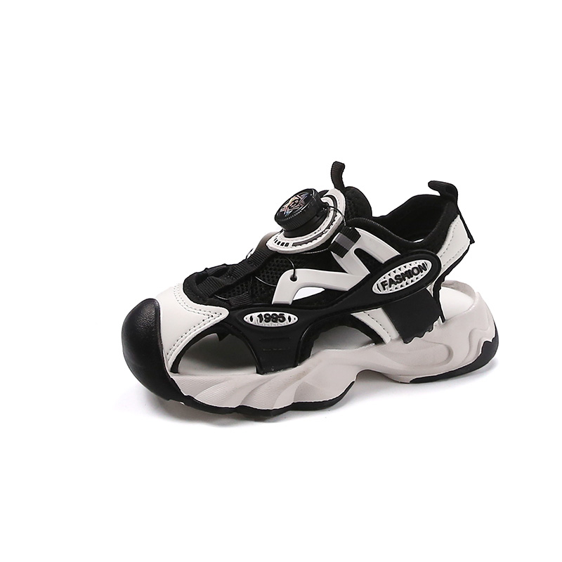 Детские сандалии Rebound, устойчивые к истиранию, дышащие, нескользящие, с противоскользящей подошвой NEZHACHAOHAI, черный
Детские сандалии Rebound, устойчивые к истиранию, дышащие, нескользящие, с противоскользящей подошвой NEZHACHAOHAI, черный