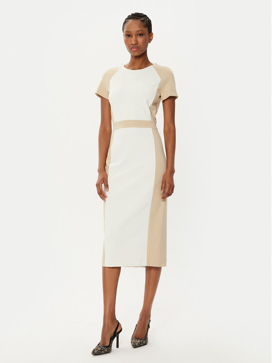 Коктейльное платье стандартный крой Darsa 50532526 Boss, экрю
Коктейльное платье стандартный крой Darsa 50532526 Boss, экрю