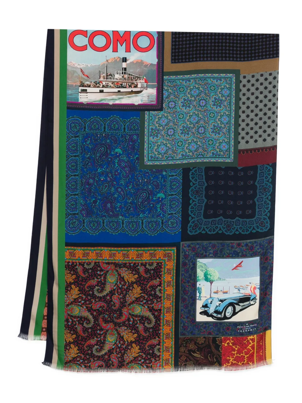 Шарф в технике пэчворк Pierre-Louis Mascia, коричневый
Шарф в технике пэчворк Pierre-Louis Mascia, коричневый