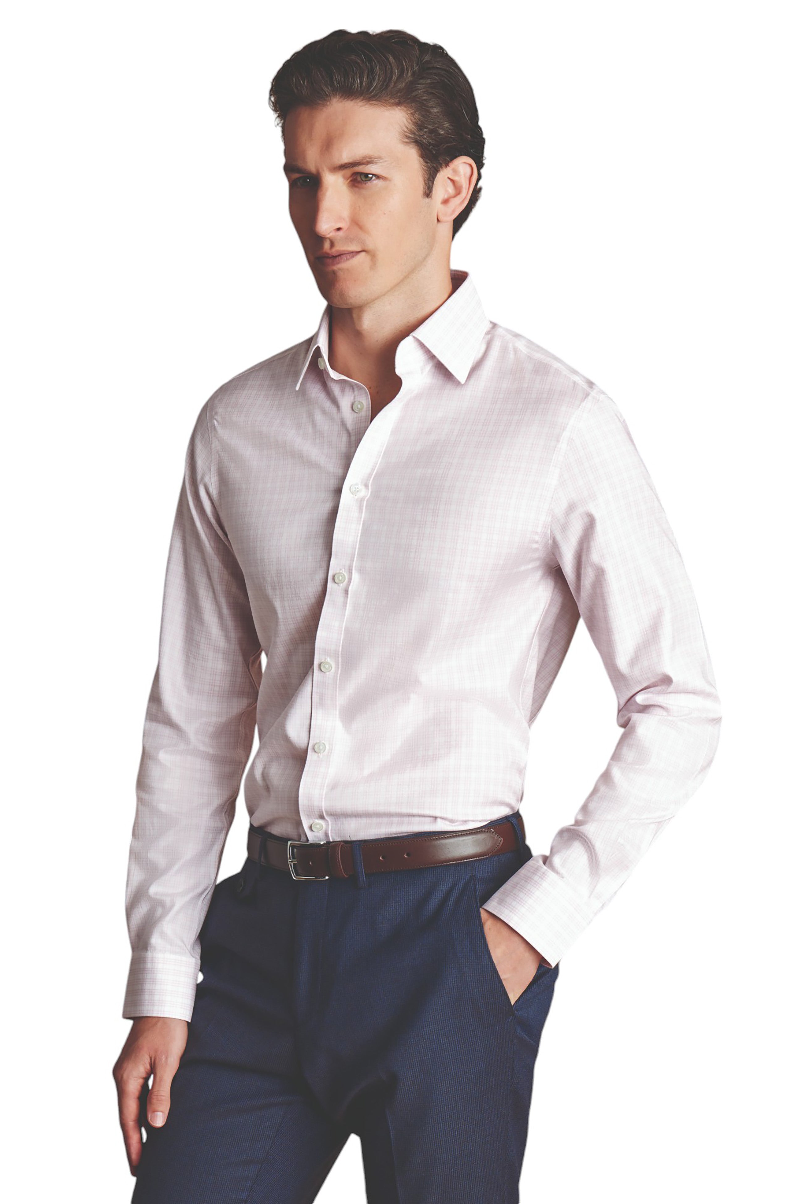 Мужская рубашка Charles Tyrwhitt Triple Check Non-Iron Twill Slim Fit Shirt Single Cuff, розовый
Мужская рубашка Charles Tyrwhitt Triple Check Non-Iron Twill Slim Fit Shirt Single Cuff, розовый