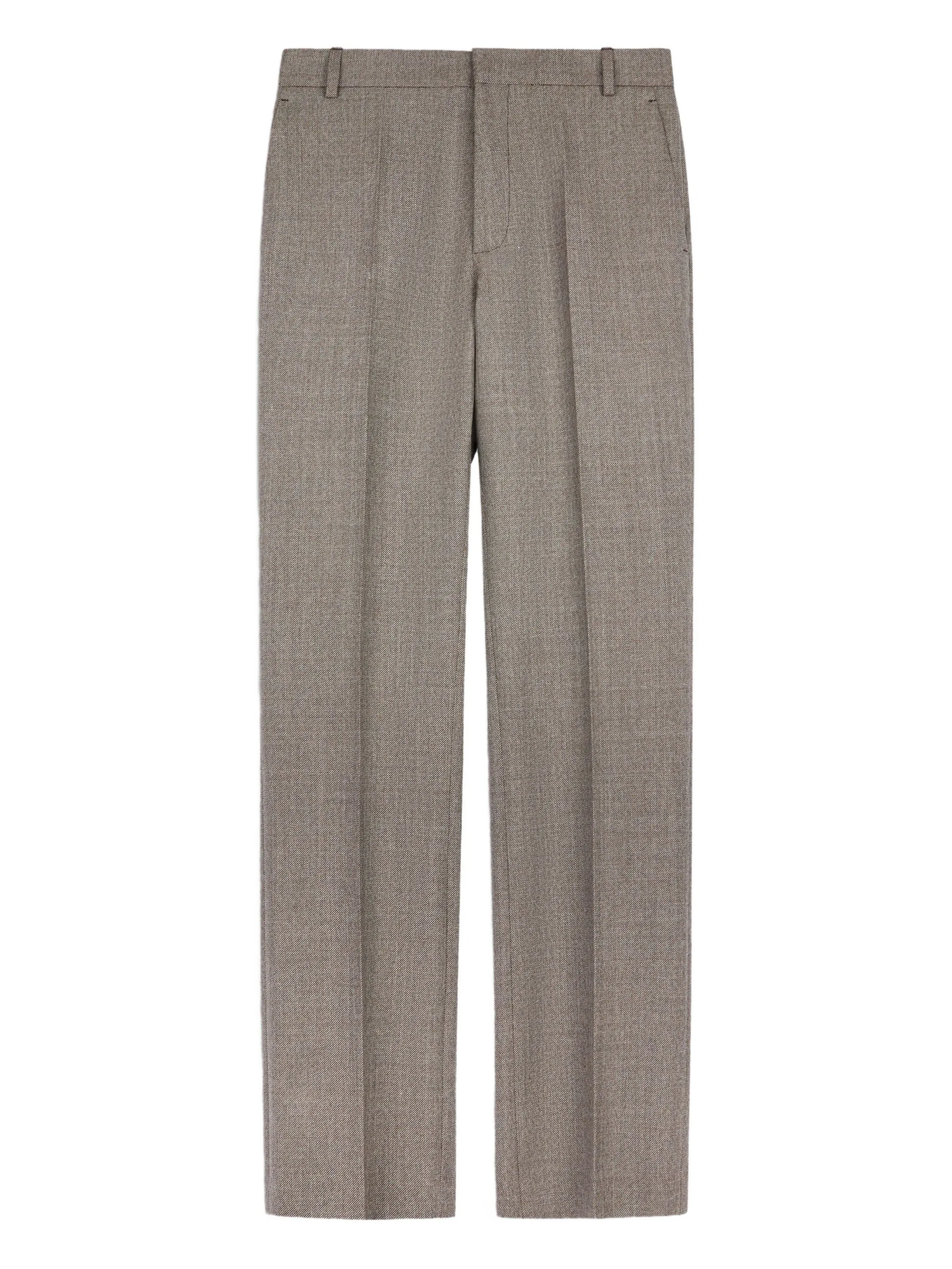 Твидовые прямые брюки строгого кроя Tod'S, серый
Твидовые прямые брюки строгого кроя Tod'S, серый