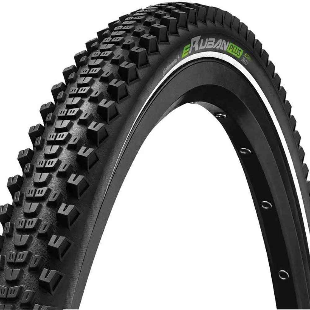 Жесткая шина MTB Continental eRuban Plus Reflex 20´´ x 2.40, серебряный 
Жесткая шина MTB Continental eRuban Plus Reflex 20´´ x 2.40, серебряный
