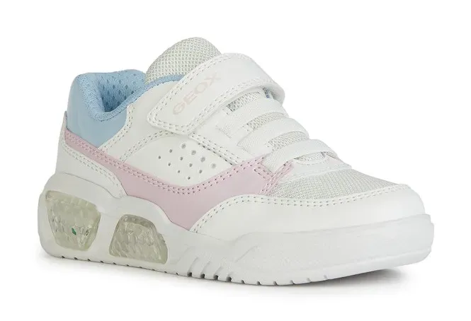 Кроссовки Geox "J ILLUMINUS GIRL A", с крутой мигающей функцией, повседневная обувь, полуботинки, туфли на шнуровке, розовый
Кроссовки Geox "J ILLUMINUS GIRL A", с крутой мигающей функцией, повседневная обувь, полуботинки, туфли на шнуровке, розовый