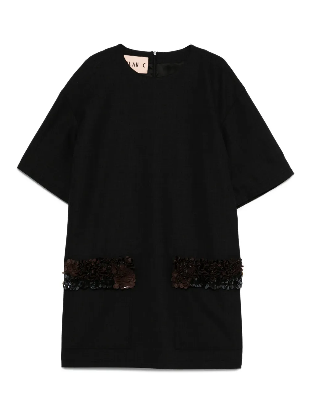 Платье с пайетками Plan C, серый
Платье с пайетками Plan C, серый