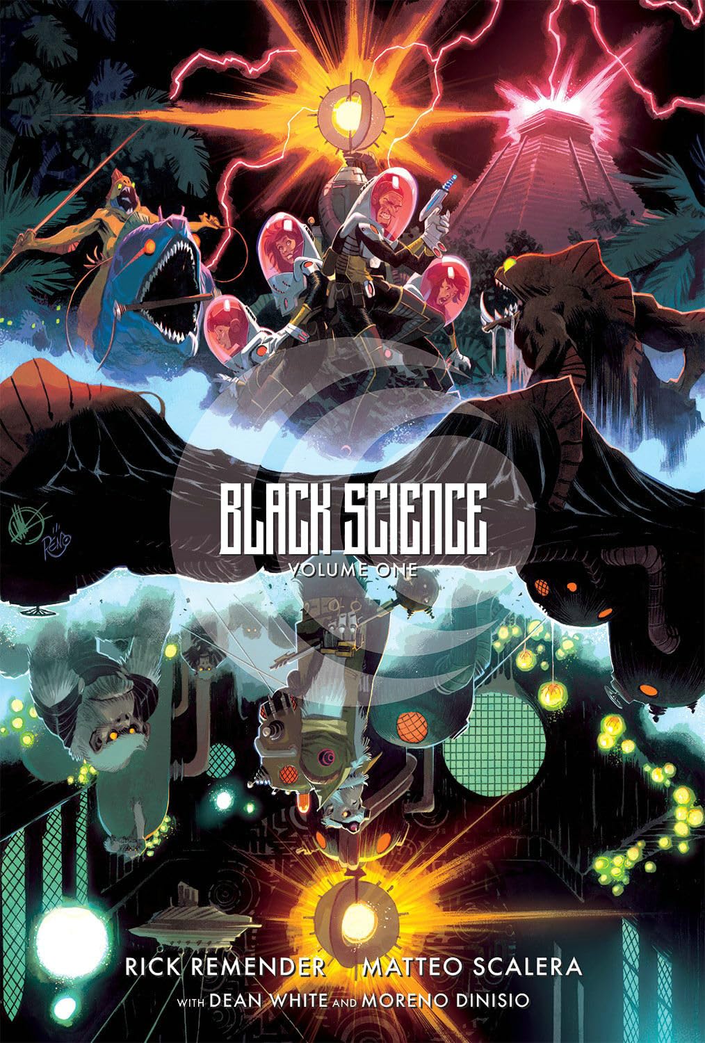 Black Science Volume 1: The Beginner's Guide to Entropy 10th Anniversary Deluxe Hardcover (Image Comics)
Black Science Volume 1: The Beginner's Guide to Entropy 10th Anniversary Deluxe Hardcover (Image Comics)